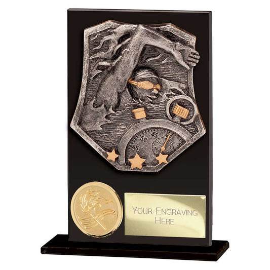 Titan Hero Swimming Glass Award