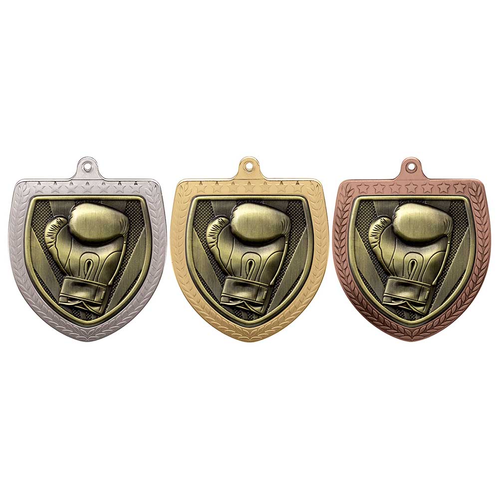 Cobra Boxing Shield Medal