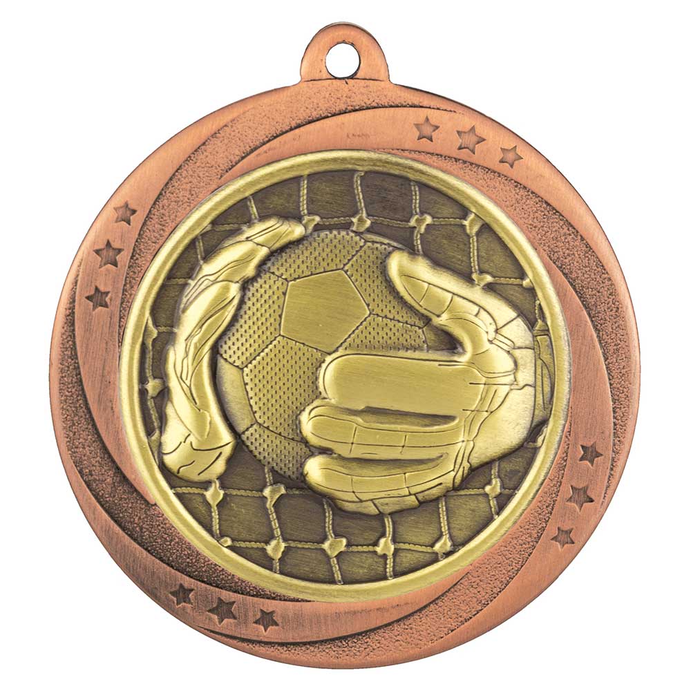 Superstar Goalkeeper Medal Bronze