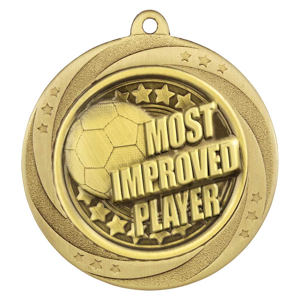 Superstar Most Improved Player Medal Gold