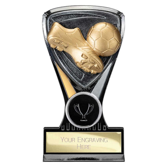Wolverine Plaque Boot & Ball Carbon Black & Fusion Gold