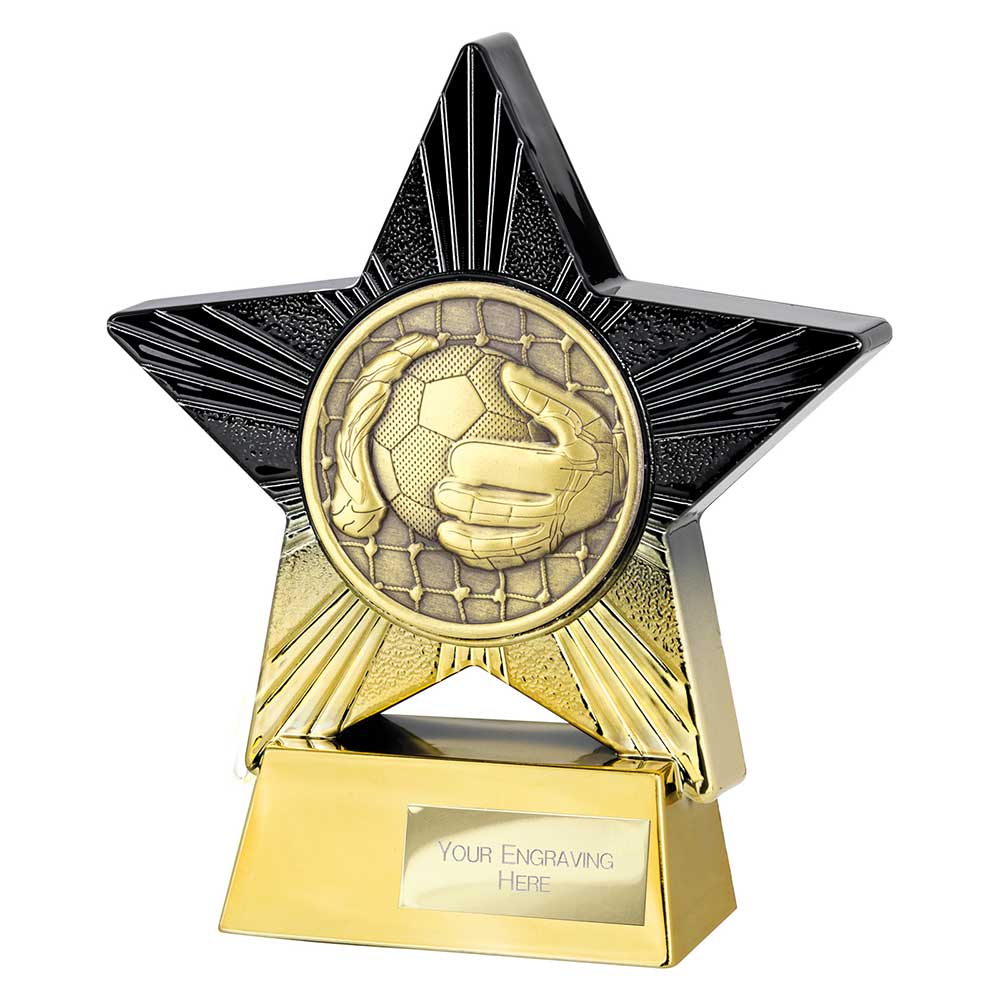 Superstar Goalkeeper Award Black & Gold