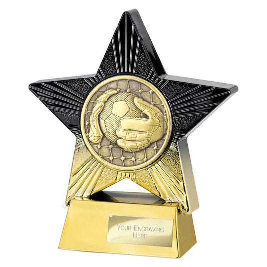 Superstar Goalkeeper Award Black & Gold