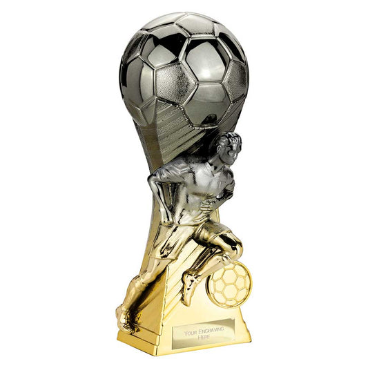 Trailblazer Football Heavyweight Male Gunmetal to Gold