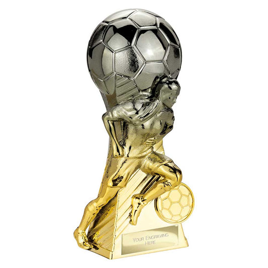Trailblazer Football Heavyweight Female Gunmetal to Gold