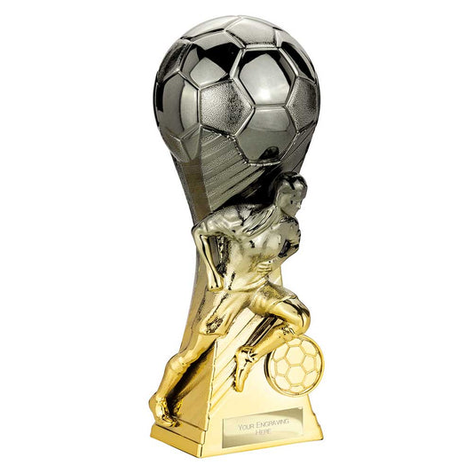 Trailblazer Football Heavyweight Female Gunmetal to Gold