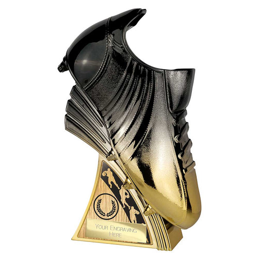 Power Boot Rugby Award Carbon Black & Gold