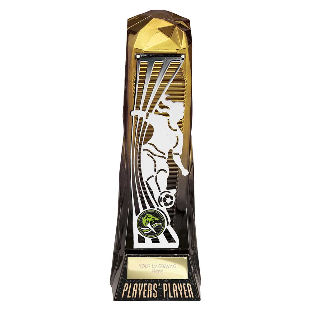 Shard Football Female Players Player Gold & Carbon Black