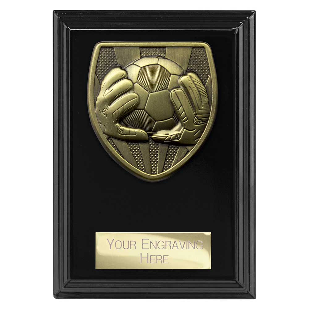 Cobra Plaque Football Goal Keeper Award Epic Black