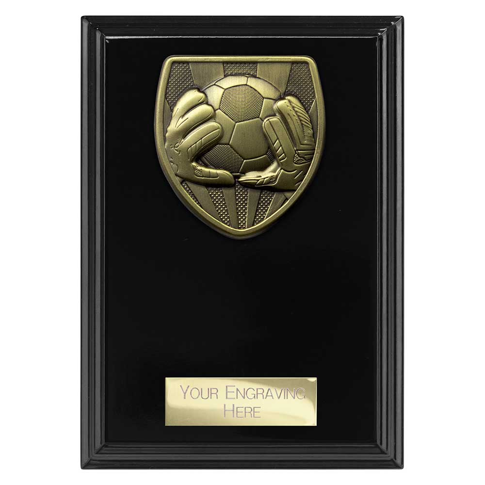 Cobra Plaque Football Goal Keeper Award Epic Black