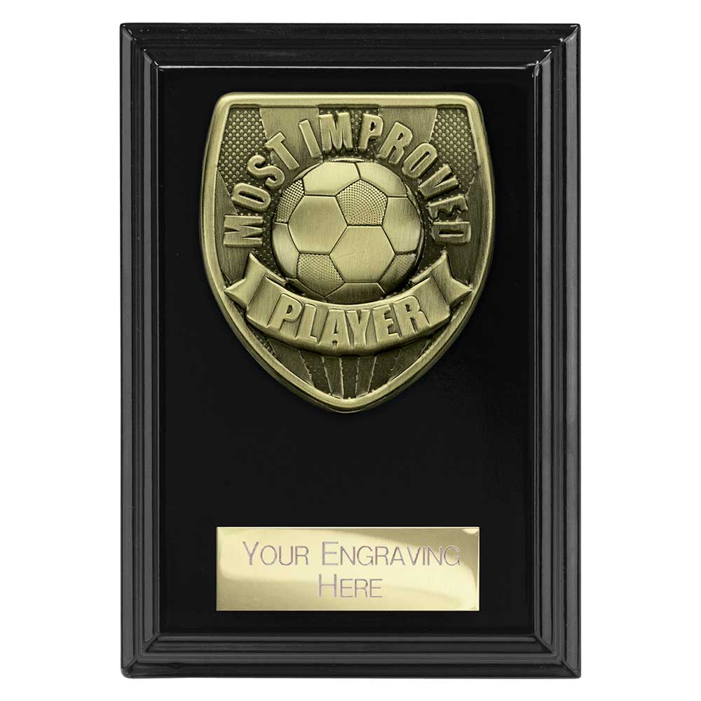 Cobra Plaque Most Improved Player Award Epic Black