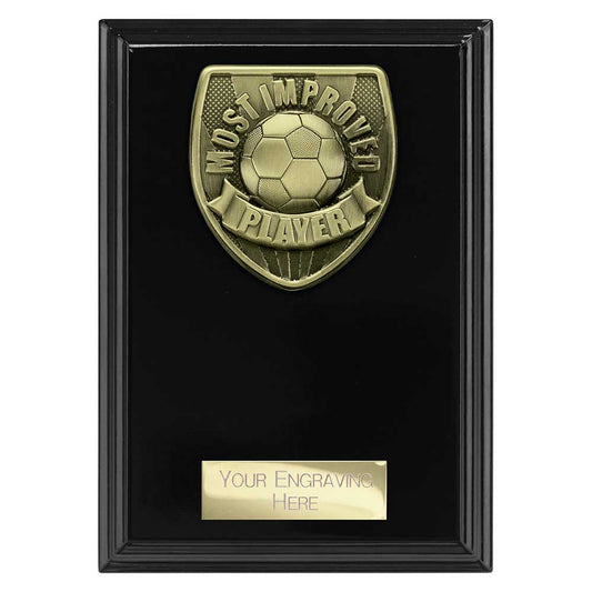 Cobra Plaque Most Improved Player Award Epic Black