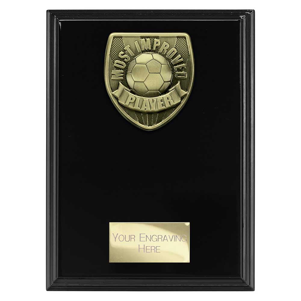 Cobra Plaque Most Improved Player Award Epic Black