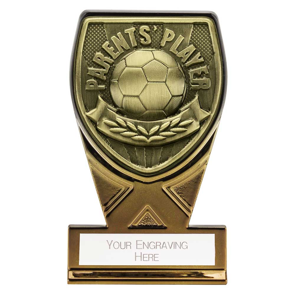 Fusion Cobra Parents Player Plaque Award Black & Gold