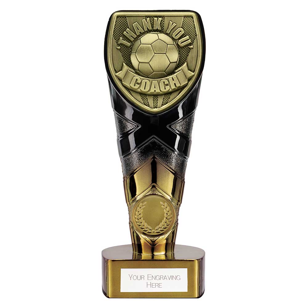 Fusion Cobra Thank you Coach Award Black & Gold