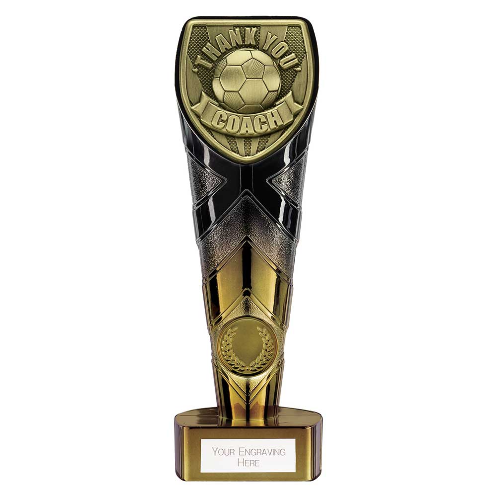 Fusion Cobra Thank you Coach Award Black & Gold