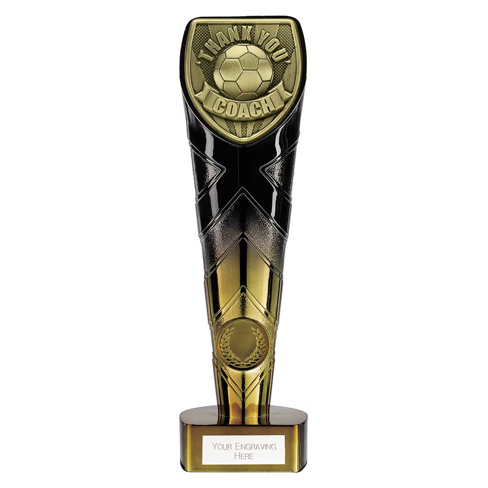 Fusion Cobra Thank you Coach Award Black & Gold