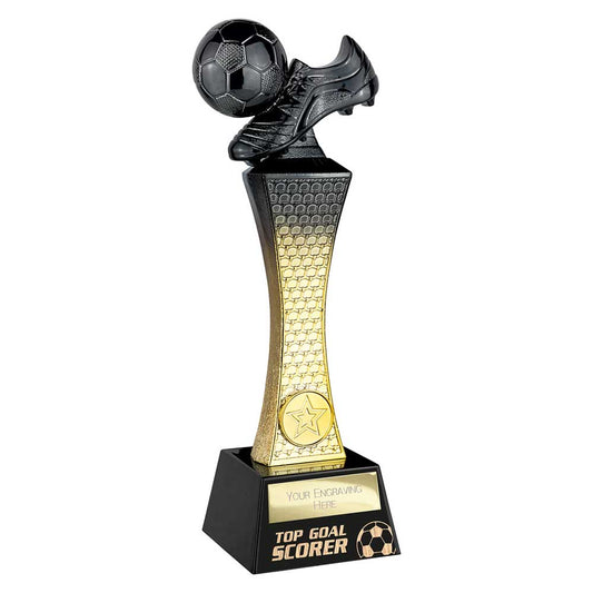 Raider Football Top Goal Scorer Award Carbon Black & Gold