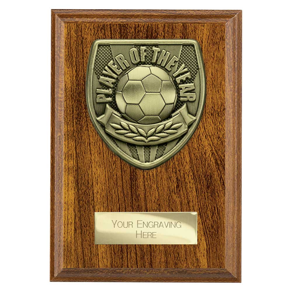 Cobra Plaque Player of Year Award Walnut