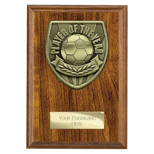 Cobra Plaque Player of Year Award Walnut
