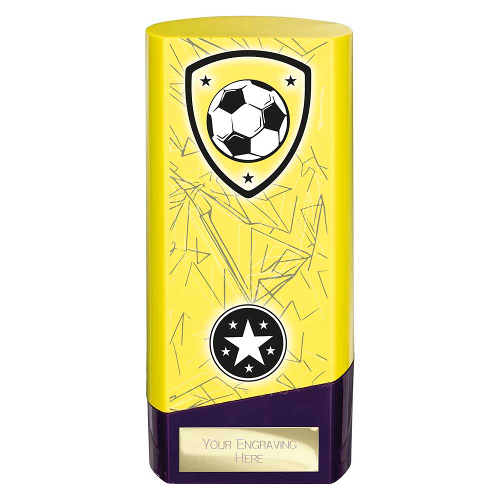 Prime Heavyweight Football Yellow & Purple