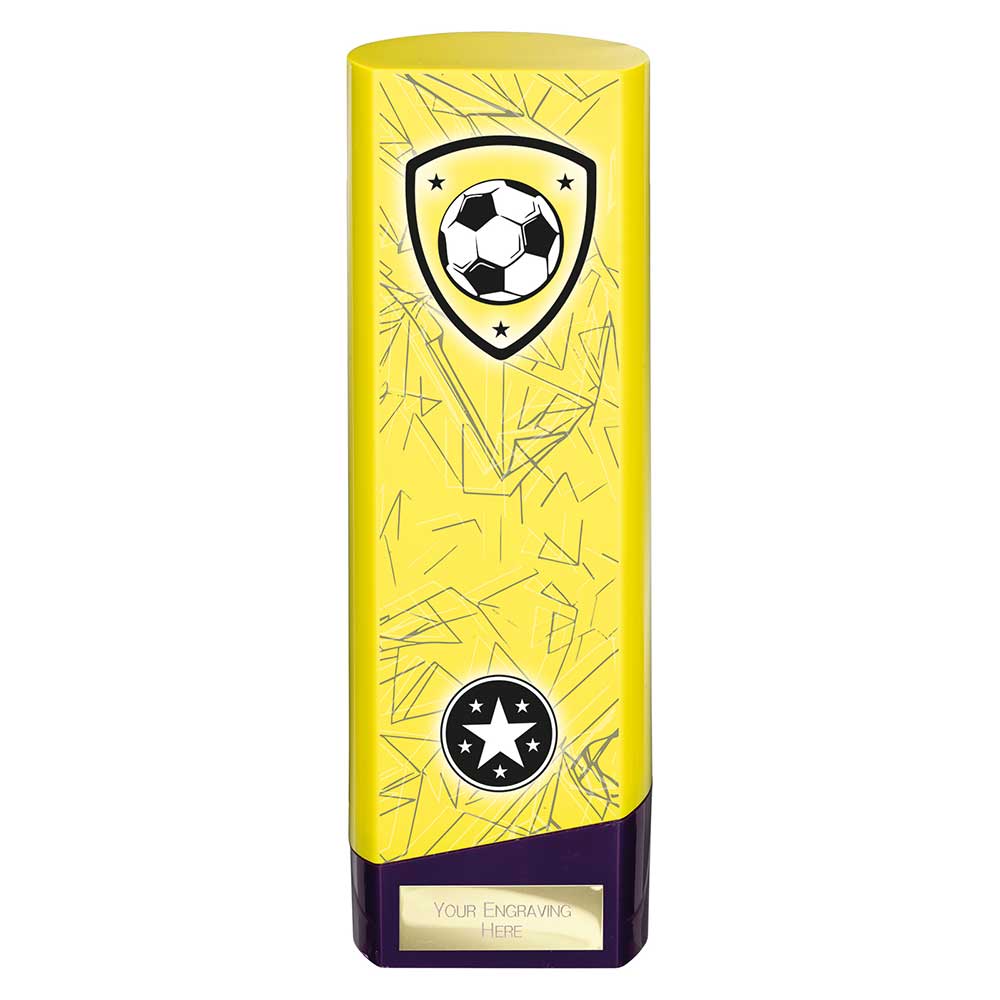 Prime Heavyweight Football Yellow & Purple