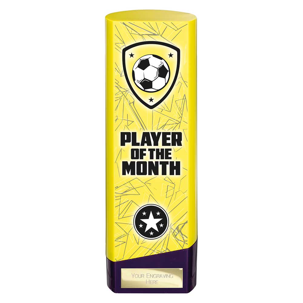 Prime Heavyweight Player of Month Yellow & Purple