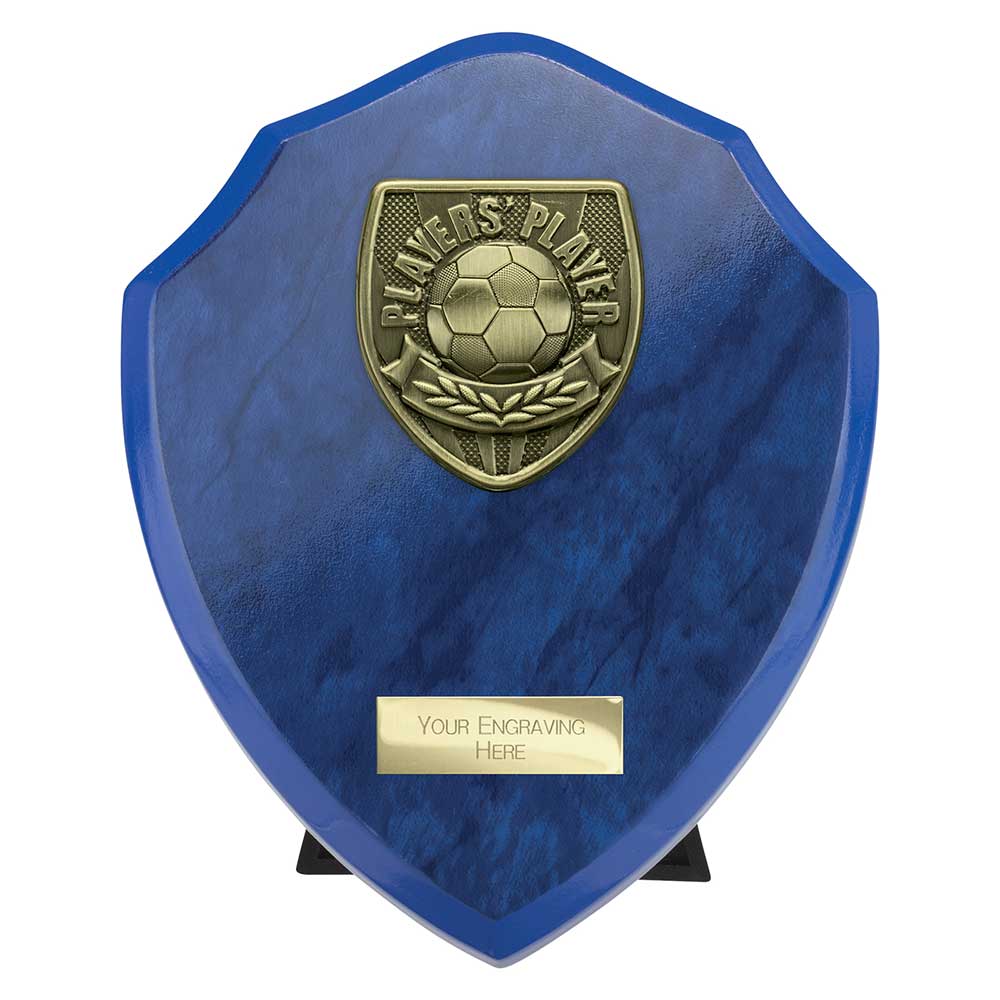 Cobra Shield Players Player Award Azure Blue