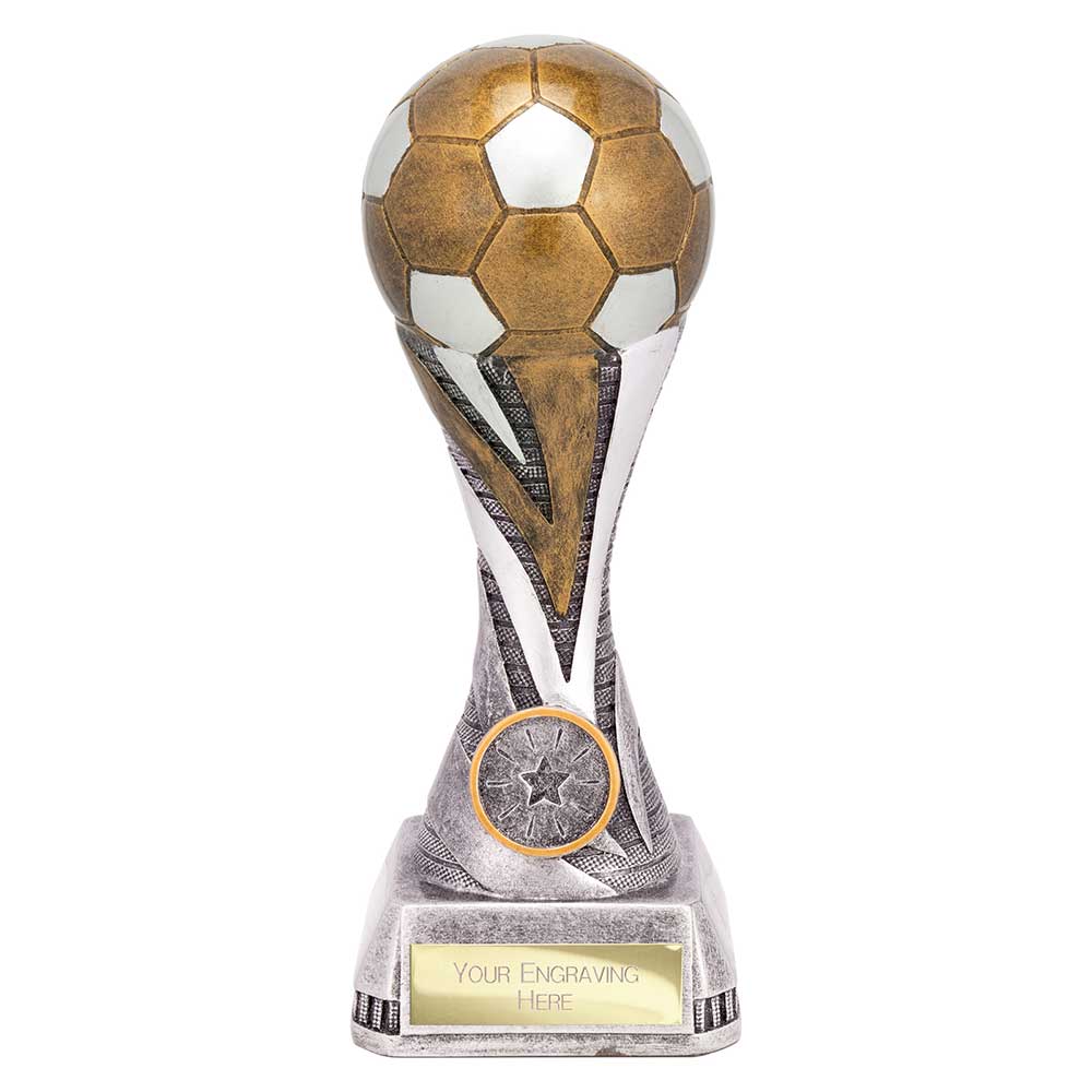 Tempest Football Award Antique Silver & Gold