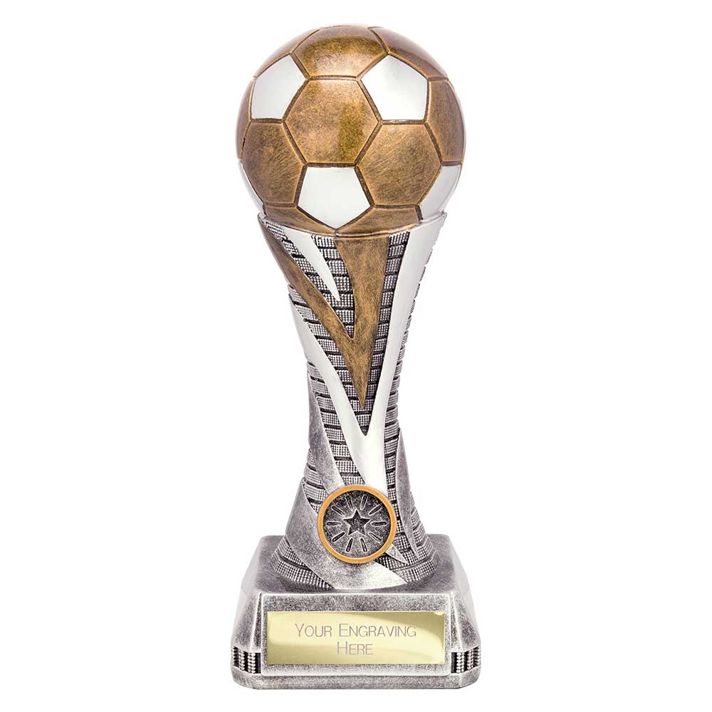 Tempest Football Award Antique Silver & Gold