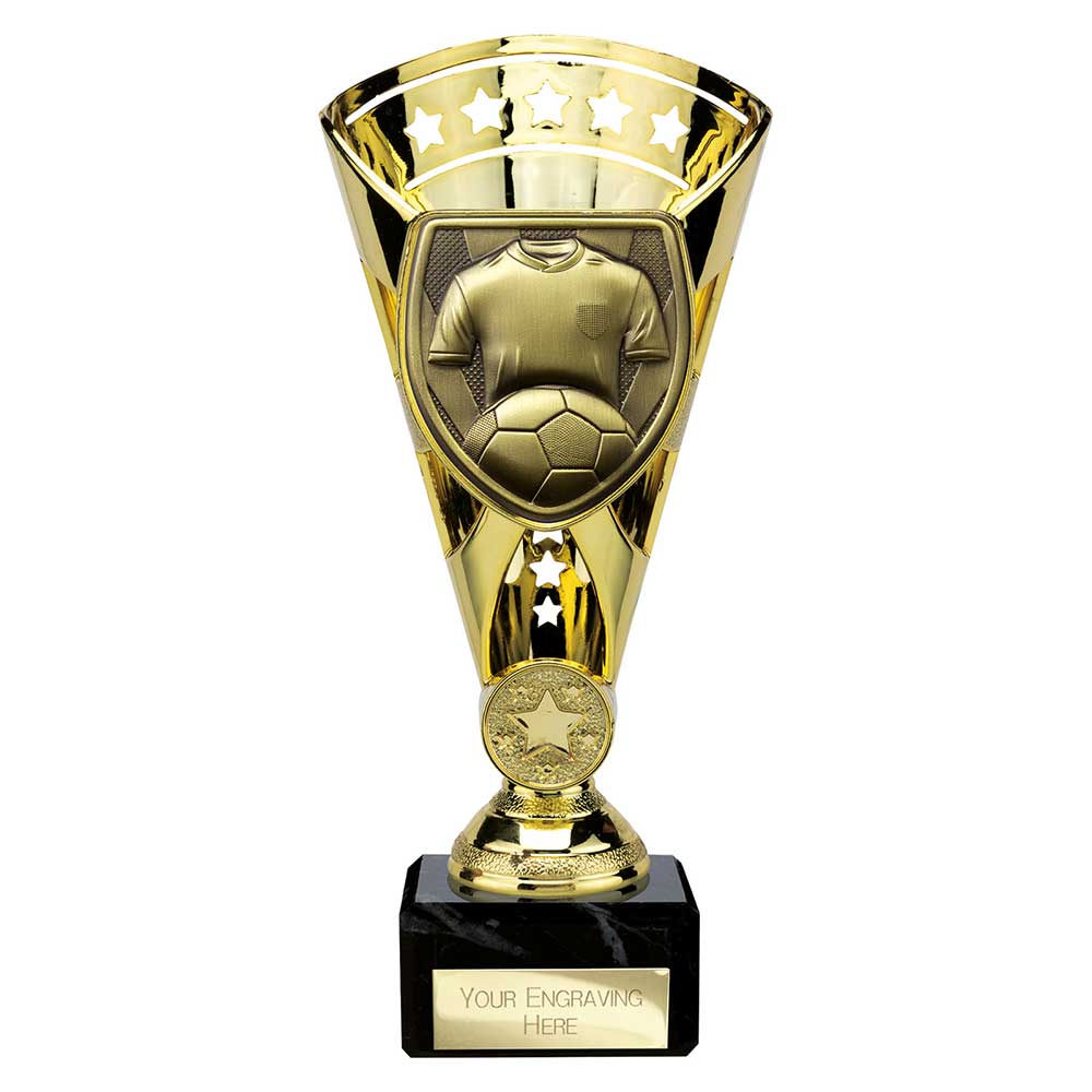 Cobra Star Cup Football Shirt & Ball Gold
