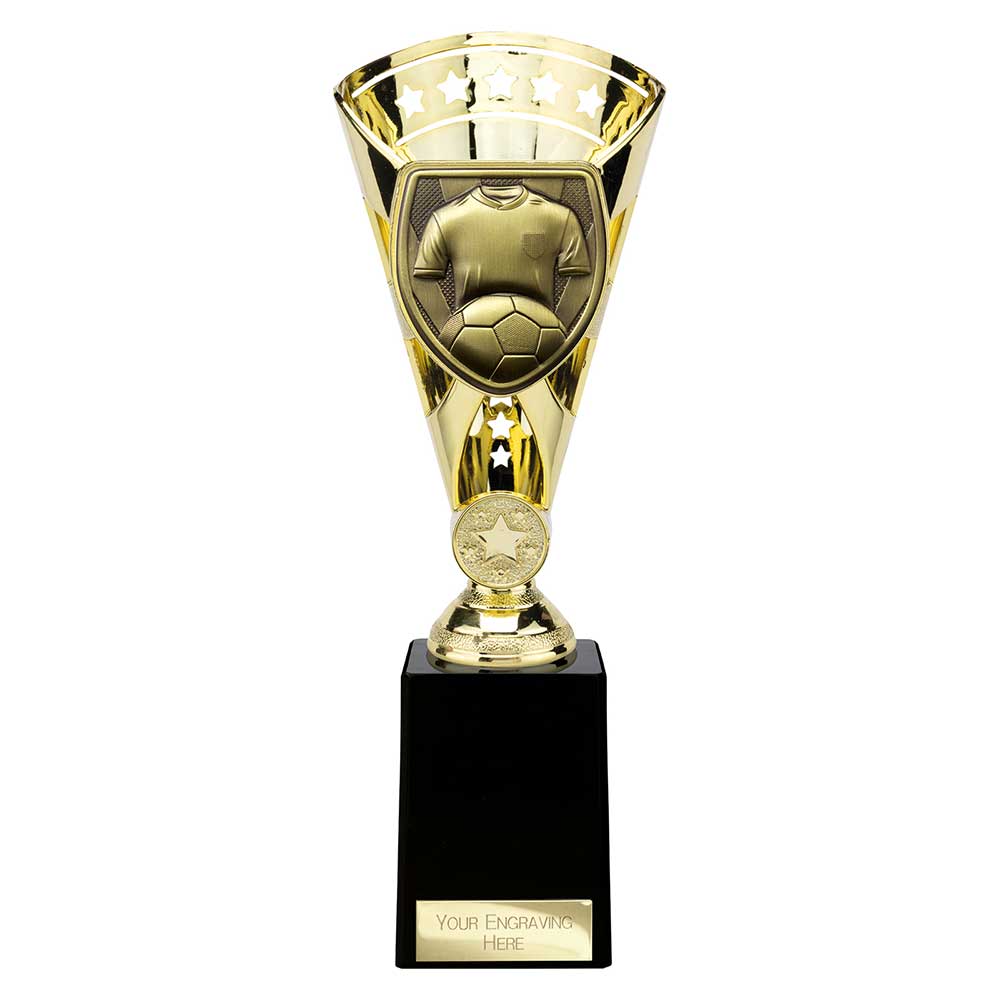 Cobra Star Cup Football Shirt & Ball Gold