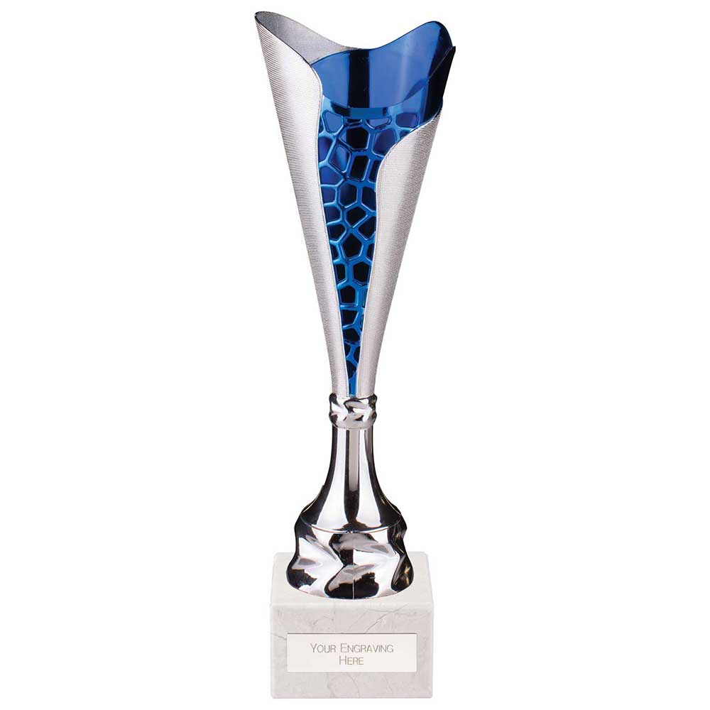 Utopia Classic Cup Silver & Blue