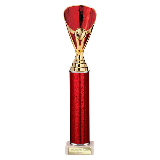 Rising Stars Plastic Trophy Red