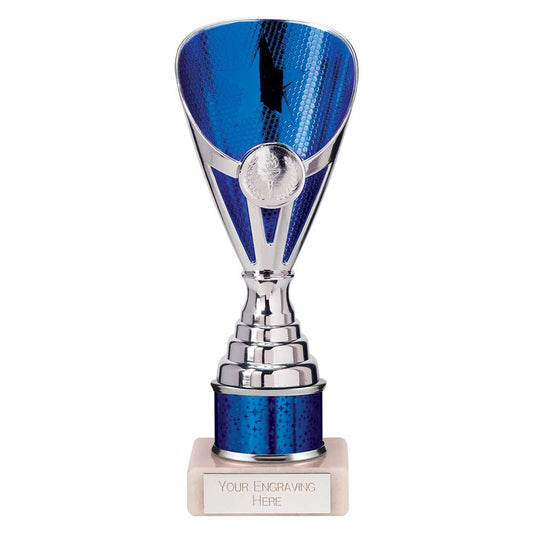 Rising Stars Plastic Trophy Blue