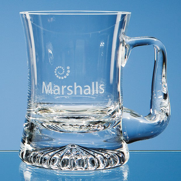 Handmade Curved Star Base Tankard