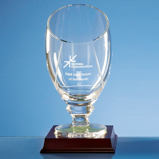 Handmade Slope Top Presentation Vase