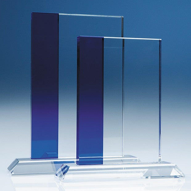 Optical Crystal Blueline Rectangle