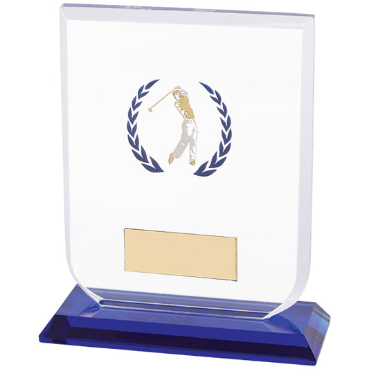 Gladiator Male Golf Glass Award - Available in 3 Sizes