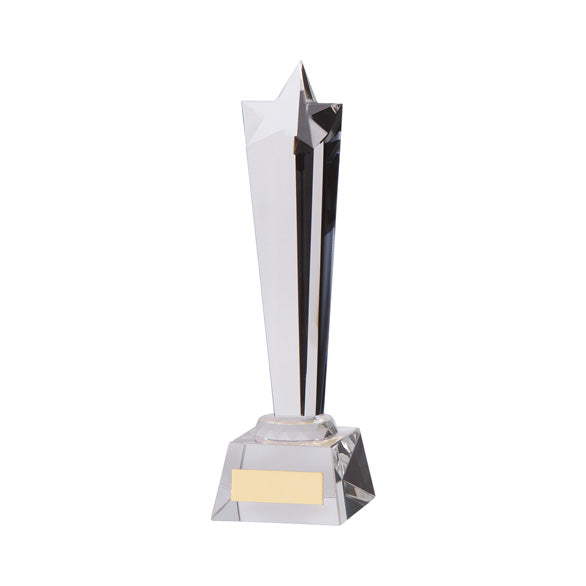 Liberty Star Optical Crystal Award - Available in 3 Sizes