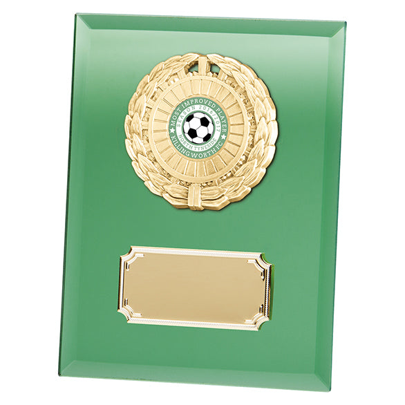 Mirage Multi-Sport Mirror Plaque Green - 3 Sizes
