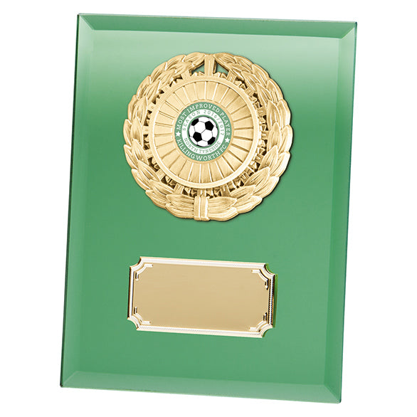 Mirage Multi-Sport Mirror Plaque Green - 3 Sizes