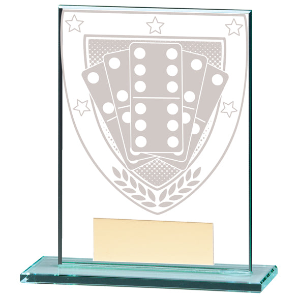 Millennium Dominoes Jade Glass Award