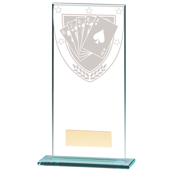 Millennium Poker Jade Glass Award