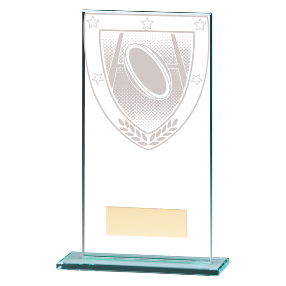 Millennium Rugby Jade Glass Award