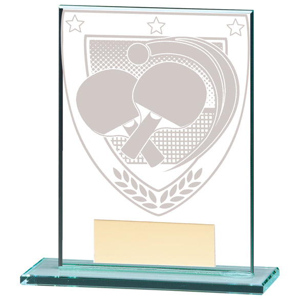 Millennium Table Tennis Jade Glass Award