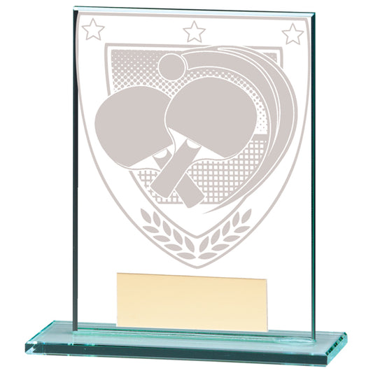 Millennium Table Tennis Jade Glass Award
