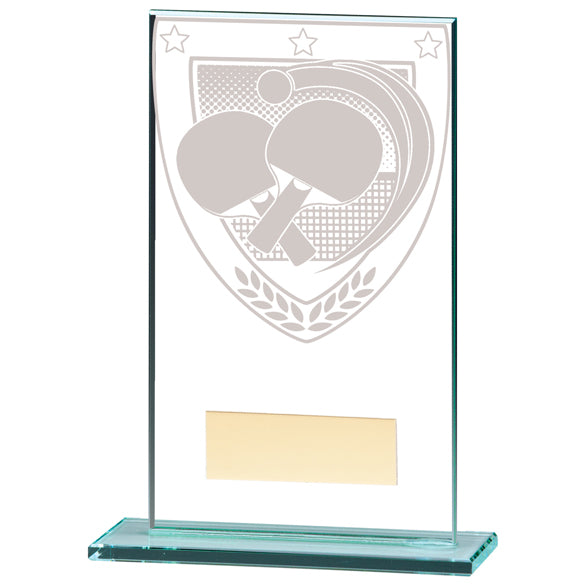 Millennium Table Tennis Jade Glass Award