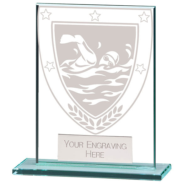 Millennium Swimming Jade Glass Award