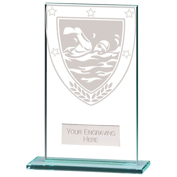 Millennium Swimming Jade Glass Award